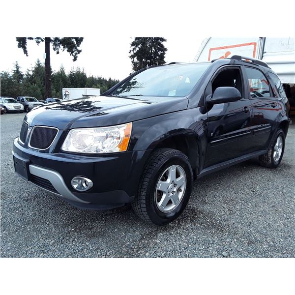 F5 --  2009 PONTIAC TORRENT , Black , 227761  KM's
