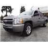Image 1 : F6 --  2009 CHEVROLET SILVERADO K1500 CREW CAB 4X4 HYBRID , Grey , 234892  KM's