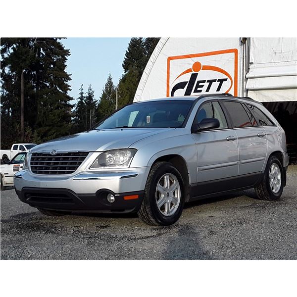 H4 --  2005 CHRYSLER PACIFICA TOURING  , Silver , 222385  KM's