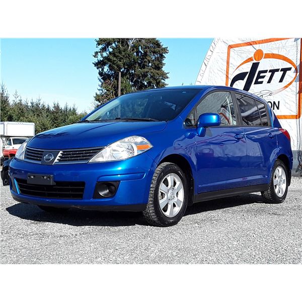 C5 --  2008 NISSAN VERSA S , Blue , 161920  KM's