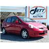 Image 3 : C3 --  2008 HONDA FIT , Red , 226283  KM's