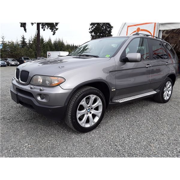 G3 --  2005 BMW X5 3.OI , Grey , 206520  KM's