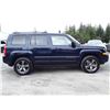 Image 4 : C6A --  2015 JEEP PATRIOT  , Blue , 115872  KM's