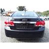 Image 6 : D1 --  2012 CHEVROLET CRUZE LTZ , Black , 123899  KM's