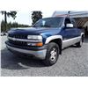 Image 1 : F1 --  2001 CHEVROLET SILVERADO K1500 4X4 , Blue , 324190  KM's