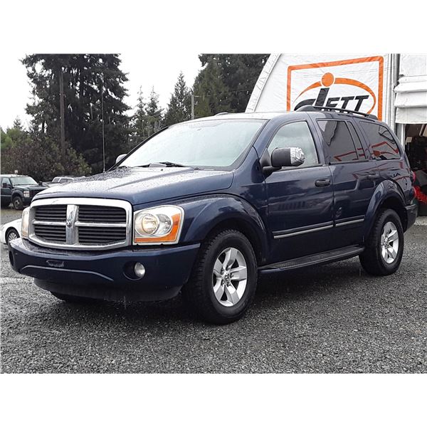 M3 --  2004 DODGE DURANGO LTD , Blue , 316452  KM's