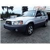 Image 1 : M2 --  2003 SUBARU FORESTER 2.5X , Grey , 212044  KM's
