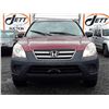 Image 2 : K5 --  2005 HONDA CRV LX , Red , 307634  KM's