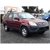 Image 3 : K5 --  2005 HONDA CRV LX , Red , 307634  KM's