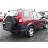 Image 5 : K5 --  2005 HONDA CRV LX , Red , 307634  KM's