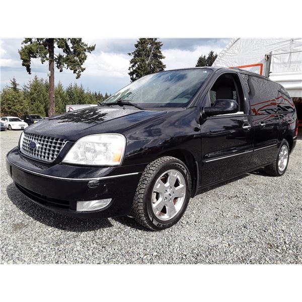 E6 --  2006 FORD FREESTAR LTD , Black , 191295  KM's