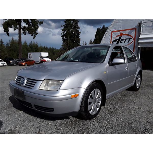 A12 --  1999 VW JETTA GL TDI , Silver , 474131  KM's