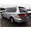 Image 7 : L4 --  2002 HONDA ODYSSEY EX  , Silver , 279584  KM's
