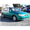 Image 3 : J4 --  2002 KIA RIO CINCO  , Green , 116348  KM's