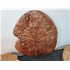 Image 2 : Lot of Three Carving Maple Leaf & Two Lazy Susan