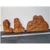 Image 1 : Three carving of Heads