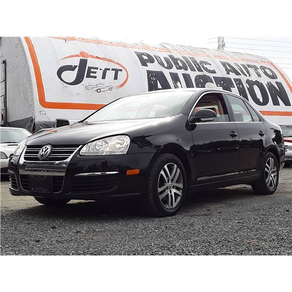 D1 --  2006 VW JETTA 2.5 PREMIUM , Black , 211328  KM's