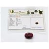 Image 2 : Large 43 Carat Authentic Natural Ruby Gemstone Oval Cut With Certificate of Authenticity