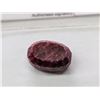 Image 3 : Large 43 Carat Authentic Natural Ruby Gemstone Oval Cut With Certificate of Authenticity