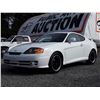 Image 1 : B2 --  2003 HYUNDAI TIBURON SE, WHITE, 218,471 KM'S