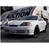 Image 9 : B2 --  2003 HYUNDAI TIBURON SE, WHITE, 218,471 KM'S