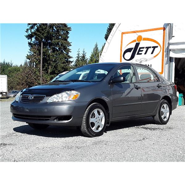 C3 --  2005 TOYOTA COROLLA CE , Grey , 159409  KM's