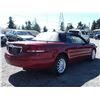 Image 5 : C2 --  2004 CHRYSLER SEBRING LX CONVERTIBLE, RED, 268,901 KMS