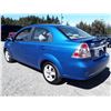 Image 7 : B2 --  2007 CHEVROLET AVEO LT  , Blue , 172359  KM's