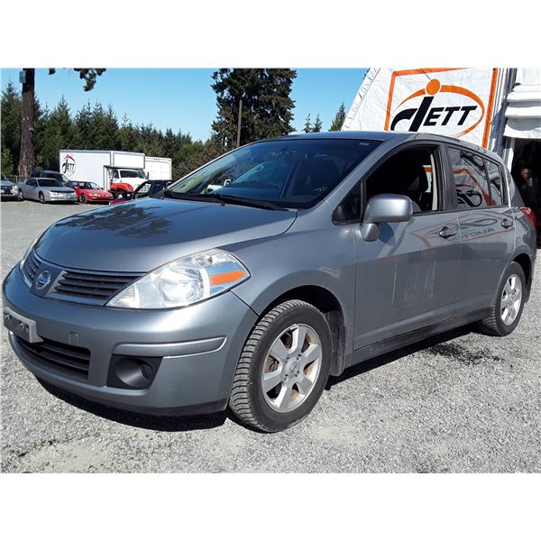 K2 --  2007 NISSAN VERSA S , Grey , 193974  KM's