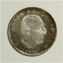 Austria: Republic 25 Schillings 1962 Bruckner, K