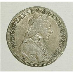Austria: Salzburg. Hieronymous Ducat struck in s