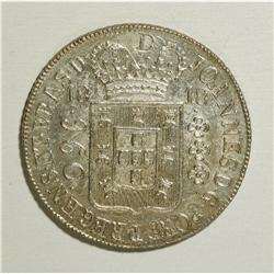 Brazil: Prince Joao 960 Reis 1818R, KM307.3, sha