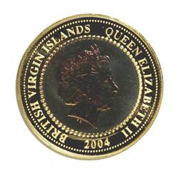 British Virgin Islands: Elizabeth II Bimetallic