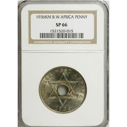 British West Africa: Edward VIII Penny 1936-KN,