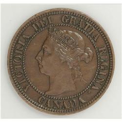 Canada: Victoria Cent 1891, small date, small le