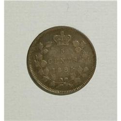 Canada: Victoria 5 Cents pair: 1884 and 1889, VG