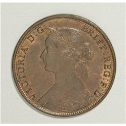 Canada-New Brunswick: New Brunswick 1 Cent 1861,