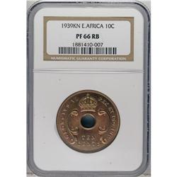 East Africa: George VI 10 Cents 1939KN, KM26.1,