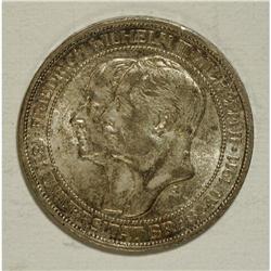 Germany-Breslau: Breslau. 3 Marks 1911-D, KM-531