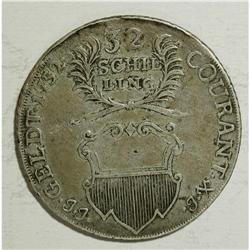 German States-Lubeck: Lubeck. 32 Schillings 1752