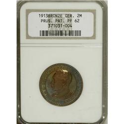 German States-Prussia: Prussia. Wilhelm II bronz