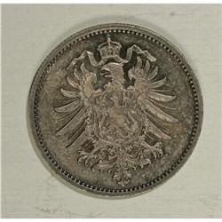 Germany: Empire. 1 Mark 1881-A, KM-7, Uncirculat
