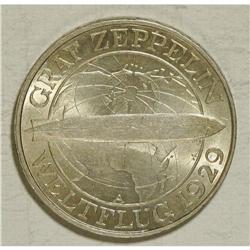 Germany: Weimar Republic. 3 Marks 1930-A, KM-67,