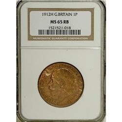 Great Britain: George V Penny 1912-H, KM-810, MS