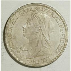 Great Britain: Victoria Old Head Crown 1893, LVI