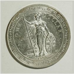 Great Britain: British Trade Dollar monarch pair