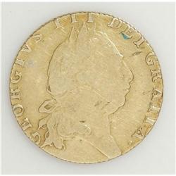 Great Britain: George III gold Spade Guinea 1793
