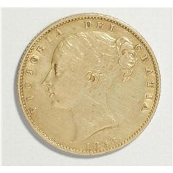 Great Britain: Victoria Young Head gold Sovereig