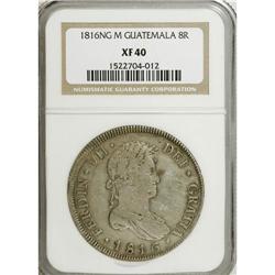 Guatemala: Ferdinand VII 8 Reales 1816NG-M, KM69