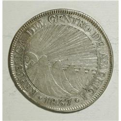 Guatemala: Central American Republic 8 Reales 18